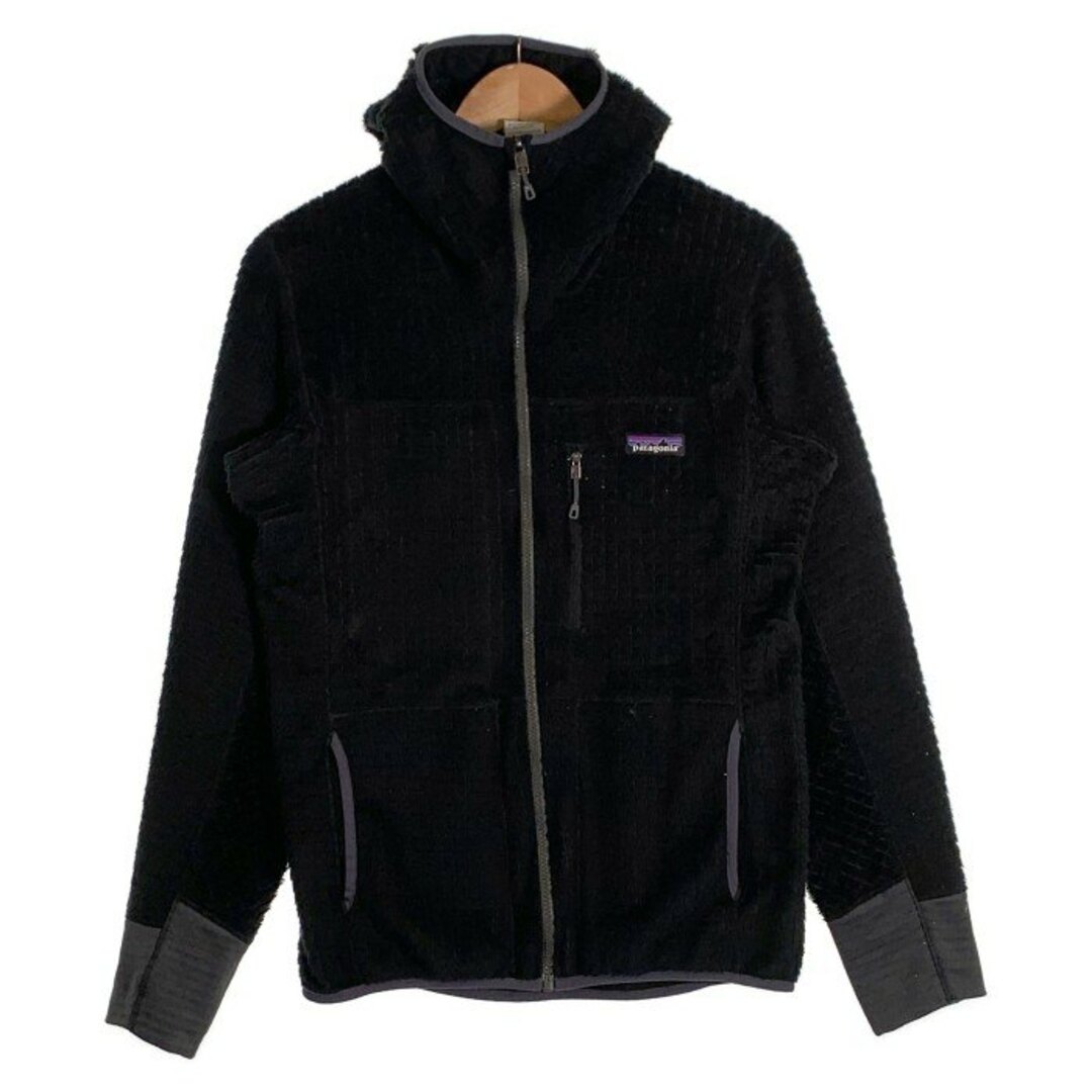 patagonia(パタゴニア)のpatagonia パタゴニア R3 HOODY フリースジップアップパーカー ブラック STY25772 Size S メンズのジャケット/アウター(その他)の商品写真