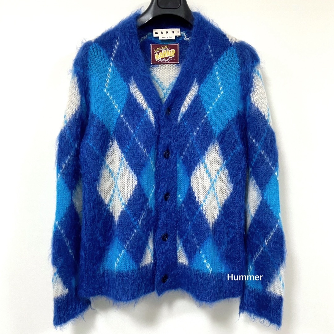 MARNI - 国内正規品 良品 22SS 48 マルニ アーガイル モヘア MARNI - 国内正規品 良品 22SS 48 マルニ アーガイル モヘア
