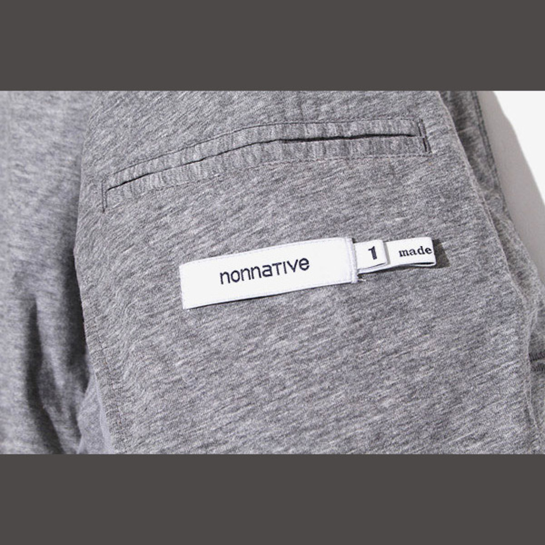 nonnative(ノンネイティブ)のノンネイティブ トラベラージャケット コットンジャージー1 グレー メンズのジャケット/アウター(テーラードジャケット)の商品写真