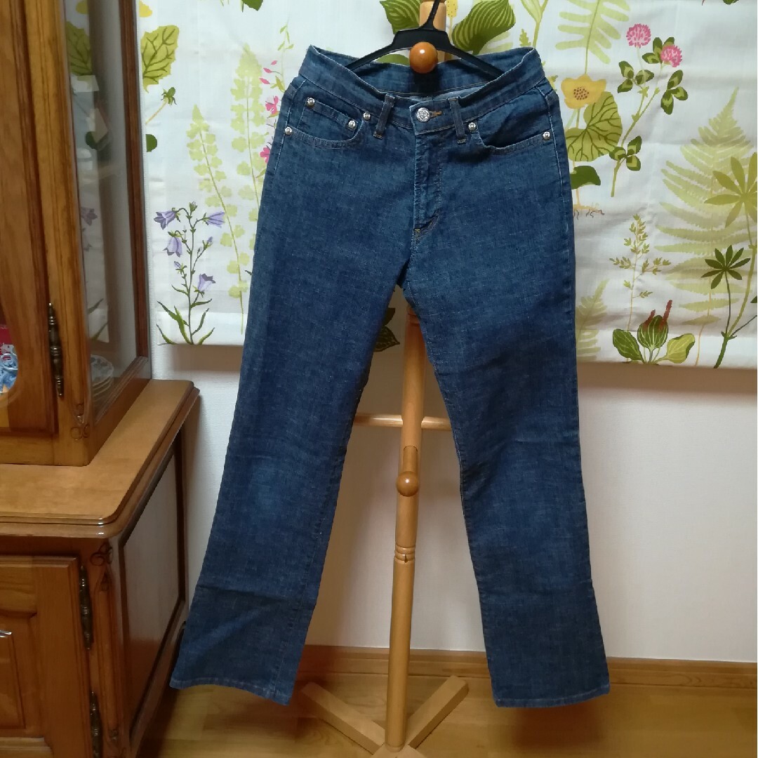 CIMARRON(シマロン)の✨CIMARRON JEANS シマロンジーンズ 紺色パンツ W64cm レディースのパンツ(デニム/ジーンズ)の商品写真