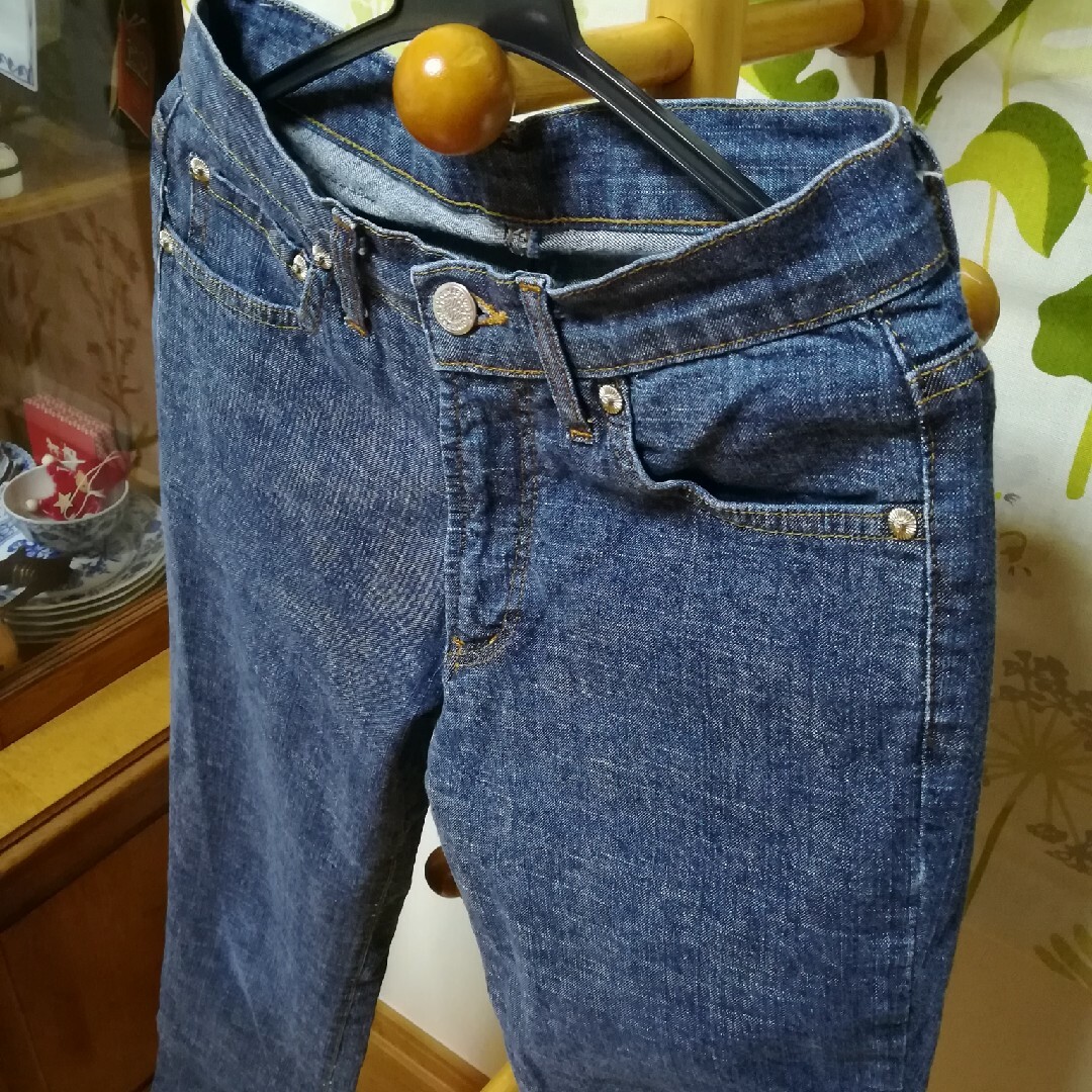 CIMARRON(シマロン)の✨CIMARRON JEANS シマロンジーンズ 紺色パンツ W64cm レディースのパンツ(デニム/ジーンズ)の商品写真