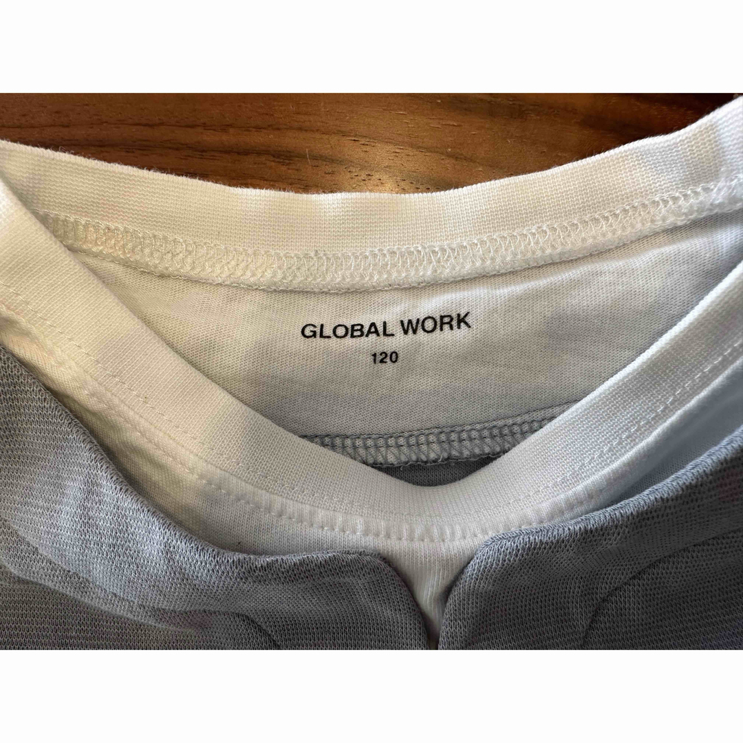 GLOBAL WORK(グローバルワーク)のグローバルワーク　キッズTシャツ　120 キッズ/ベビー/マタニティのキッズ服男の子用(90cm~)(Tシャツ/カットソー)の商品写真