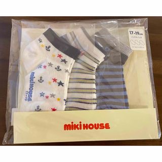 ミキハウス(mikihouse)のミキハウス　ローカットソックス　17-19cm(靴下/タイツ)