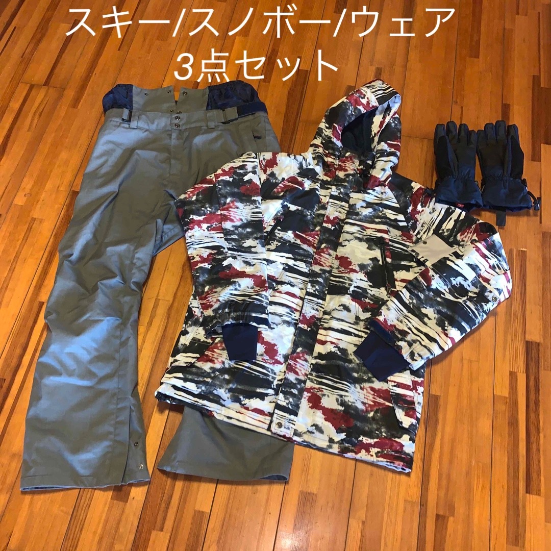 PONTAPES(ポンタペス)のスノボー/ポンタペスウェア上下セットXXL /手袋KOMBI /GORE-TEX スポーツ/アウトドアのスノーボード(ウエア/装備)の商品写真