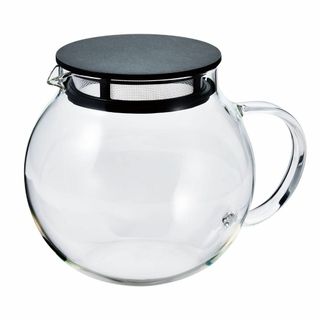 HARIOハリオ ジャンピングリーフポット ブラック 600ml 日本製 JPL(容器)