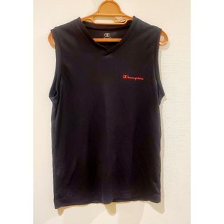 Champion - Champion ランニングシャツ 黒 Mサイズ