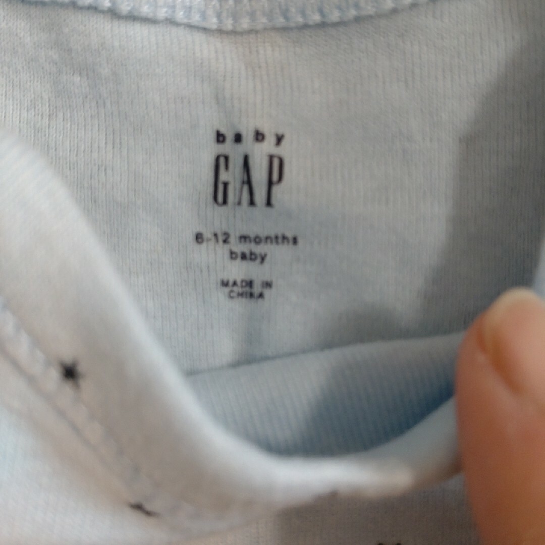 babyGAP(ベビーギャップ)のGAP　長袖ロンパース２枚セット キッズ/ベビー/マタニティのベビー服(~85cm)(ロンパース)の商品写真
