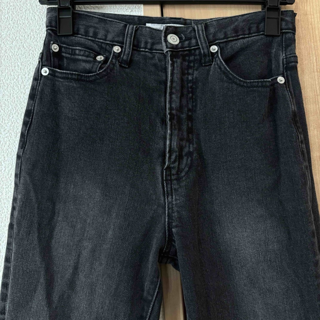 PAGEBOY(ページボーイ)のPAGEBOY ストレッチデニムスキニーパンツ ブラック　M レディースのパンツ(デニム/ジーンズ)の商品写真