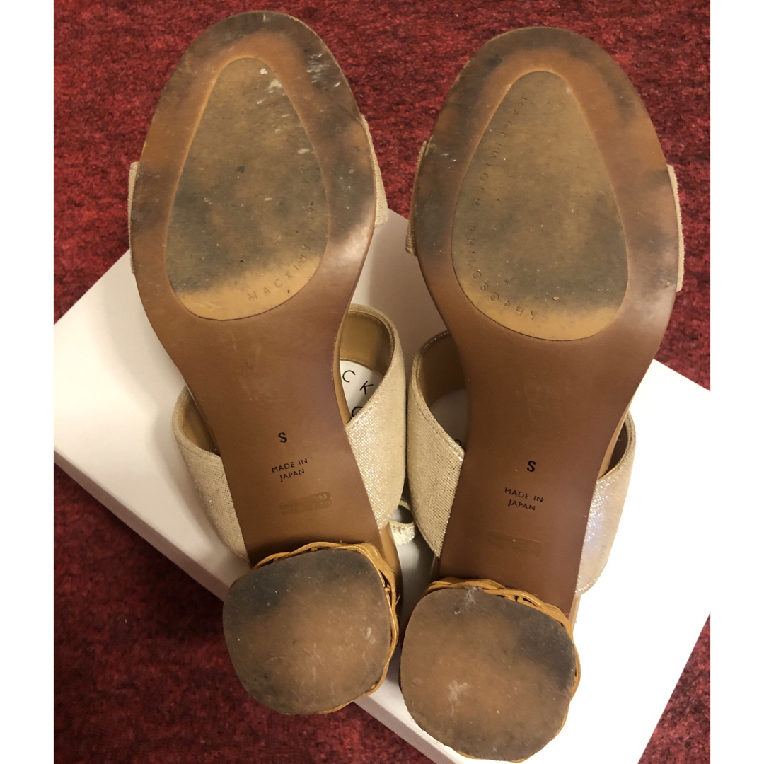 MACKINTOSH PHILOSOPHY(マッキントッシュフィロソフィー)のMACKINTOSH ラタン編み風サンダル レディースの靴/シューズ(サンダル)の商品写真