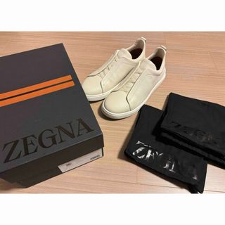 Ermenegildo Zegna - 新品 ZEGNA ゼニア トリプルステッチ スニーカー