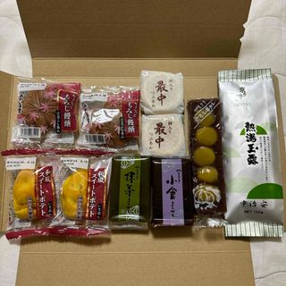 ヤマザキセイパン(山崎製パン)の和菓子セット　玉露　羊羹　饅頭　最中　休憩　おやつ　食品　夫婦　友人　親子　新品(菓子/デザート)