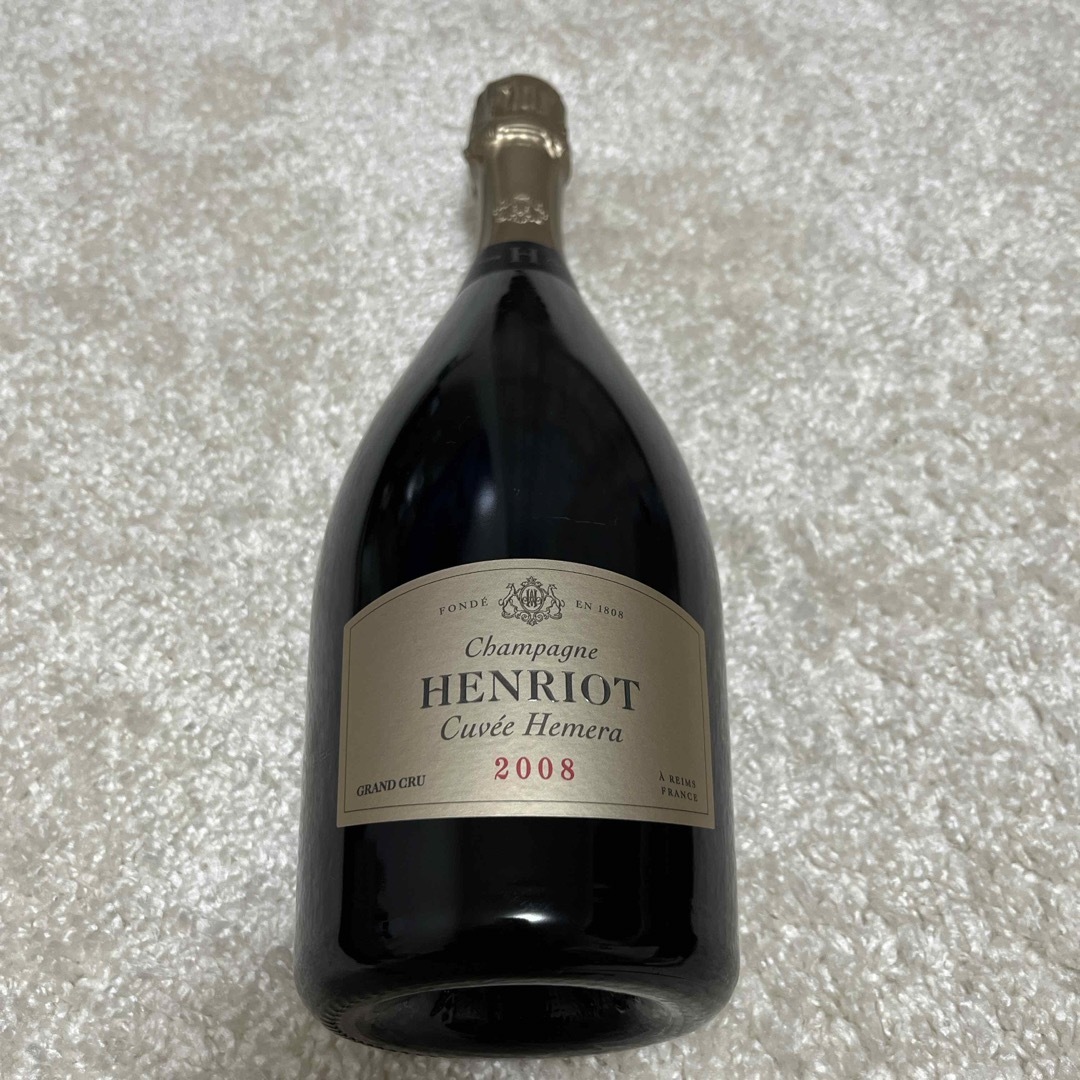 HENRIOT アンリオ キュヴェ エメラ 2008 シャンパン　箱なし 食品/飲料/酒の酒(シャンパン/スパークリングワイン)の商品写真