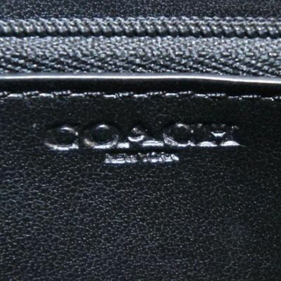 COACH(コーチ)の【状態良好】コーチ ラウンドファスナー長財布 シグネチャー （使いやすい）男女用 レディースのファッション小物(財布)の商品写真