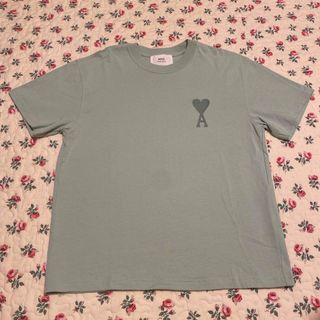 アミ(ami)のyam様　ami paris  Tシャツ　グリーン(Tシャツ(半袖/袖なし))