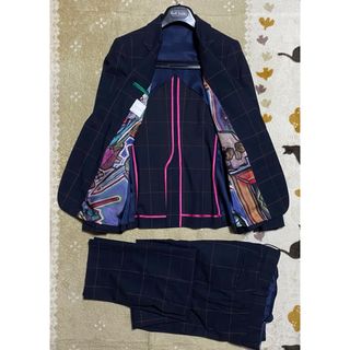 ポールスミス(Paul Smith)の裏地アーティストスタジオ　セットアップスーツ　Paul Smith ポールスミス(スーツ)