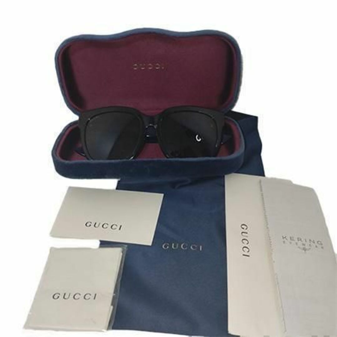 Gucci(グッチ)の値下【非常に良い状態】グッチ(GUCCI) サングラス GG0034S 004 レディースのファッション小物(サングラス/メガネ)の商品写真