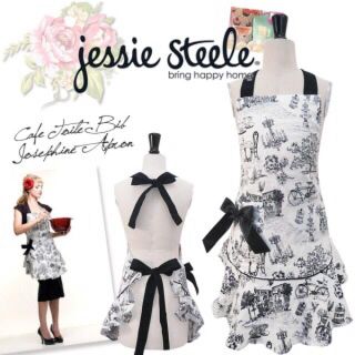 ジェシースティール(Jessie Steele)の新品！ジェシースティール♡カフェトワレ エプロン(収納/キッチン雑貨)