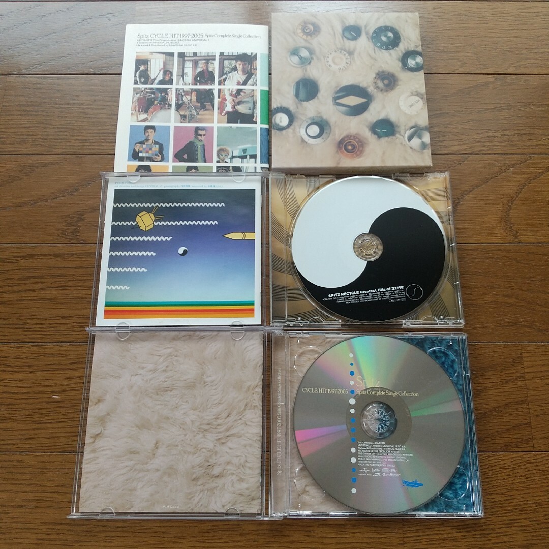 2作品セット spitz スピッツ cycle hit ベストアルバム エンタメ/ホビーのCD(ポップス/ロック(邦楽))の商品写真