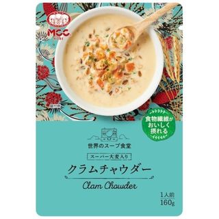 エムシーシーショクヒン(エム・シーシー食品)のMCC食品　スーパー大麦入りクラムチャウダー 160gx10袋(その他)