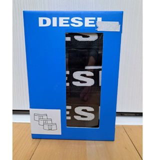 ディーゼル(DIESEL)の【新品】ディーゼル/DIESE 無地ボクサーパンツ3枚セットXLサイズ bk(ボクサーパンツ)