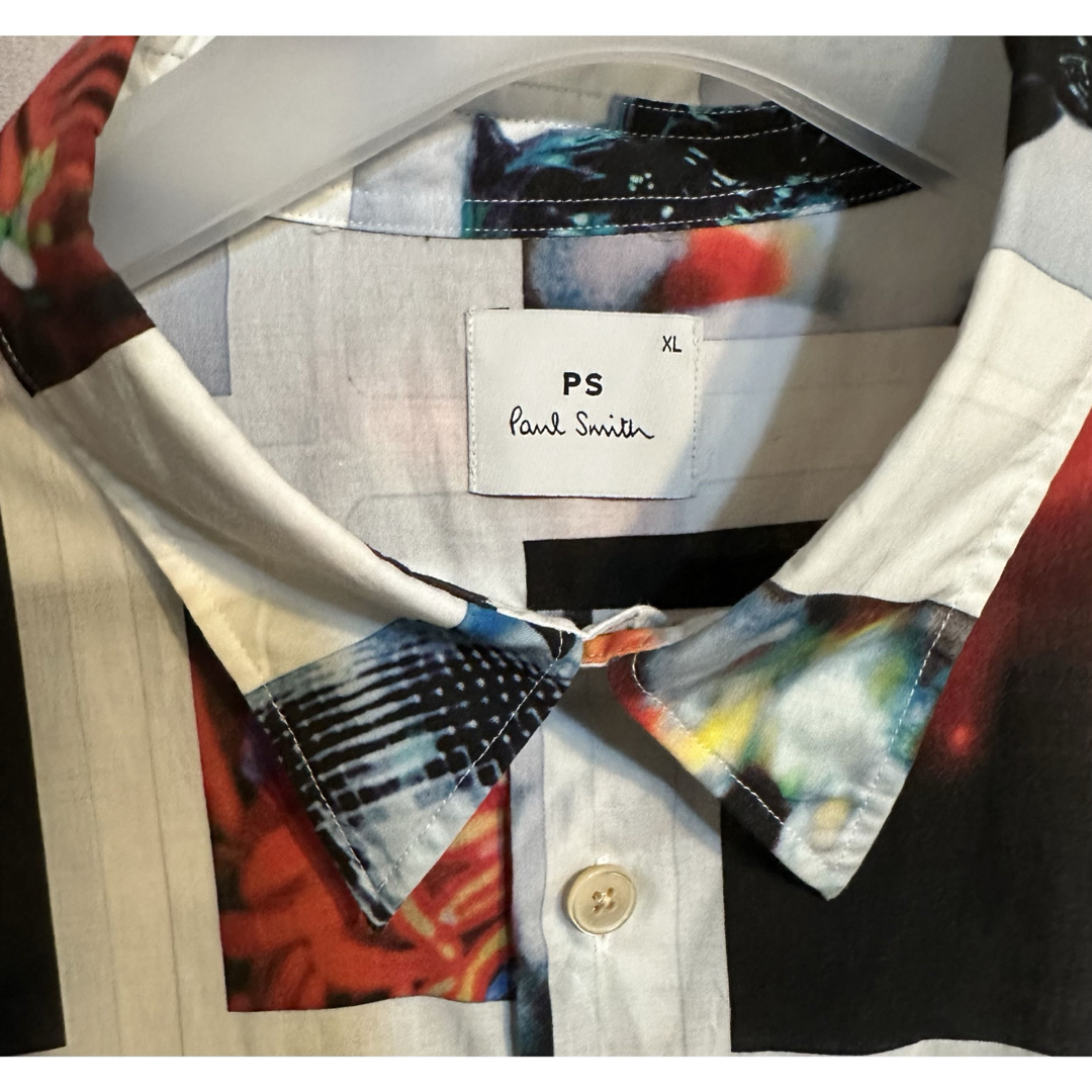 Paul Smith(ポールスミス)のポールスミス ブロッキンググラフィック ラビット プリントシャツ メンズのトップス(シャツ)の商品写真