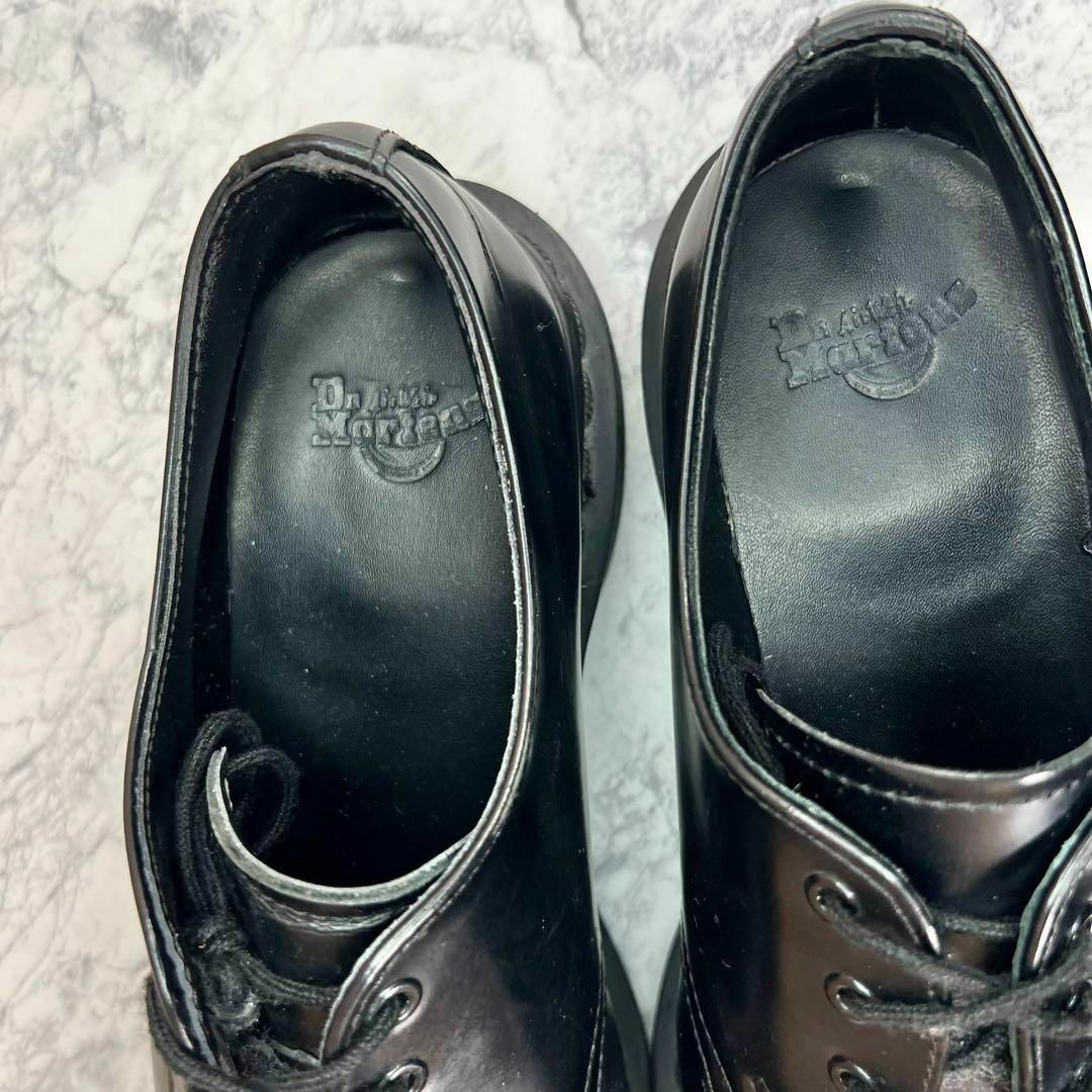 Dr.Martens(ドクターマーチン)の【レディースブランド革靴】人気ドクターマーチン　UK5　3ホールシューズ　黒 レディースの靴/シューズ(ローファー/革靴)の商品写真