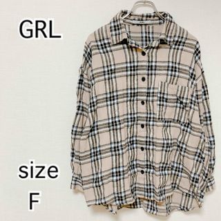 グレイル(GRL)の[GRL]グレイル　レディース　ツイルチェック　シャツ(シャツ/ブラウス(長袖/七分))