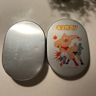 キン肉マン　アルミ弁当箱　中古(キャラクターグッズ)