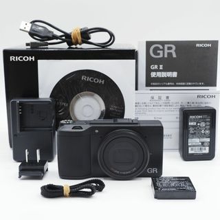 ★ショット数339回・元箱付き新品級★ RICOH デジタルカメラ GR II(コンパクトデジタルカメラ)