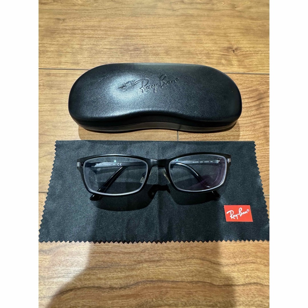 Ray-Ban(レイバン)のRay Ban レイバン　RB 8727D  1074  チタンフレーム　黒 メンズのファッション小物(サングラス/メガネ)の商品写真