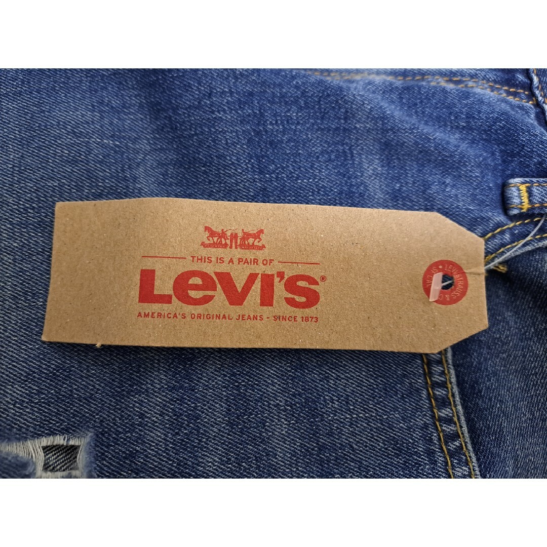 Levi's(リーバイス)の【新品】リーバイス/Levi's510 ダメージ加工スキニーデニムW30×L32 メンズのパンツ(デニム/ジーンズ)の商品写真