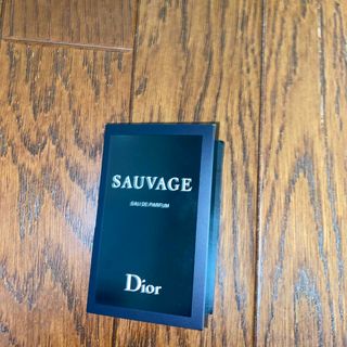 クリスチャンディオール(Christian Dior)のDior sauvage サンプル(香水(男性用))