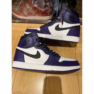 ナイキ(NIKE)のNike Air Jordan 1 Court Purple(スニーカー)