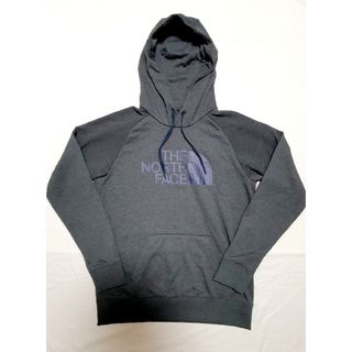 ザノースフェイス(THE NORTH FACE)の美品 ノースフェイス カラーヘザードスウェットフーディ XL グレー パーカー(パーカー)