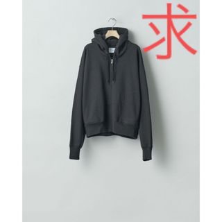 シュタイン(stein)の求stein UNTWISTED YARN SWEAT ZIP UP HOODY(パーカー)