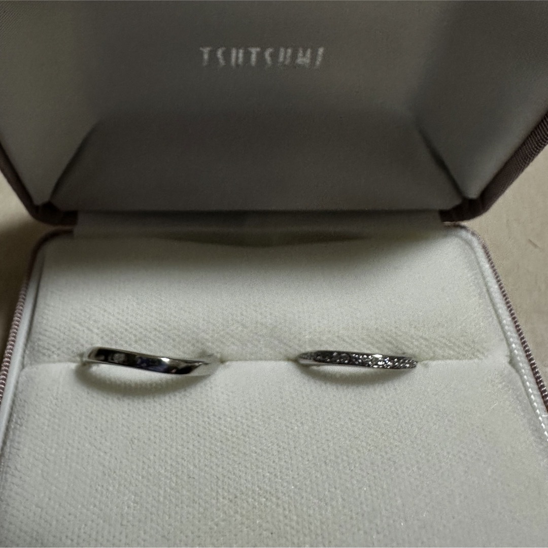 JEWELRY TSUTSUMI(ジュエリーツツミ)のツツミ 結婚指輪 ペアリング レディースのアクセサリー(リング(指輪))の商品写真