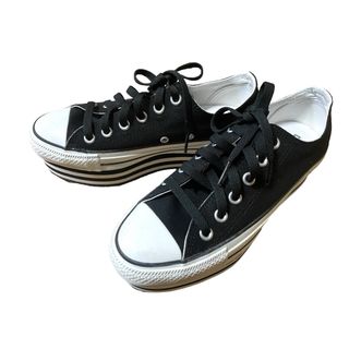 オールスター(ALL STAR（CONVERSE）)の美品　コンバース　オールスター　チャンキーライン　厚底　23.5(スニーカー)