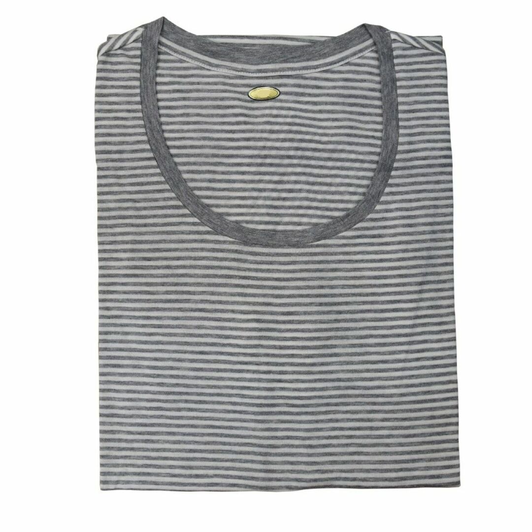 絹 綿 ロング丈Tシャツ Ｍ インナー パジャマ ルームウェア 国産品 新品未使 レディースのルームウェア/パジャマ(ルームウェア)の商品写真