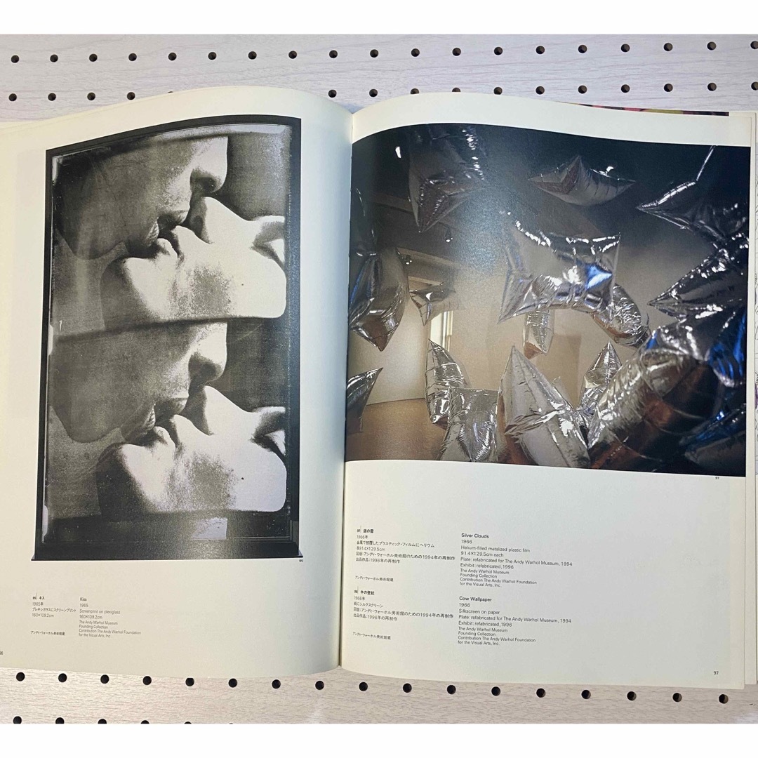 【レア】 Andy Warhol アンディ・ウォーホル　1996年展覧会  目録 エンタメ/ホビーの本(アート/エンタメ)の商品写真
