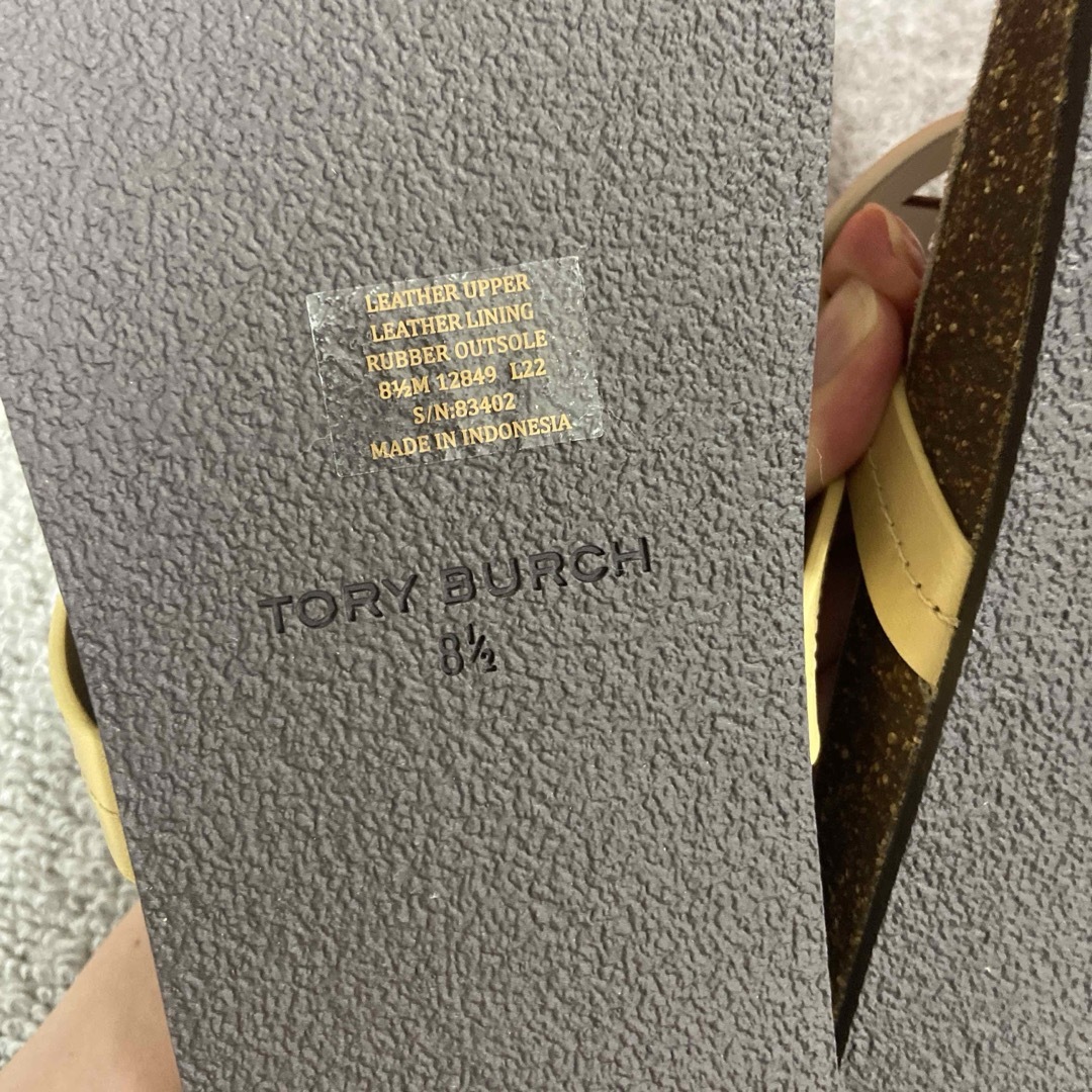 Tory Burch(トリーバーチ)の新品　トリーバーチ　サンダル　8.5   25.5センチ レディースの靴/シューズ(サンダル)の商品写真