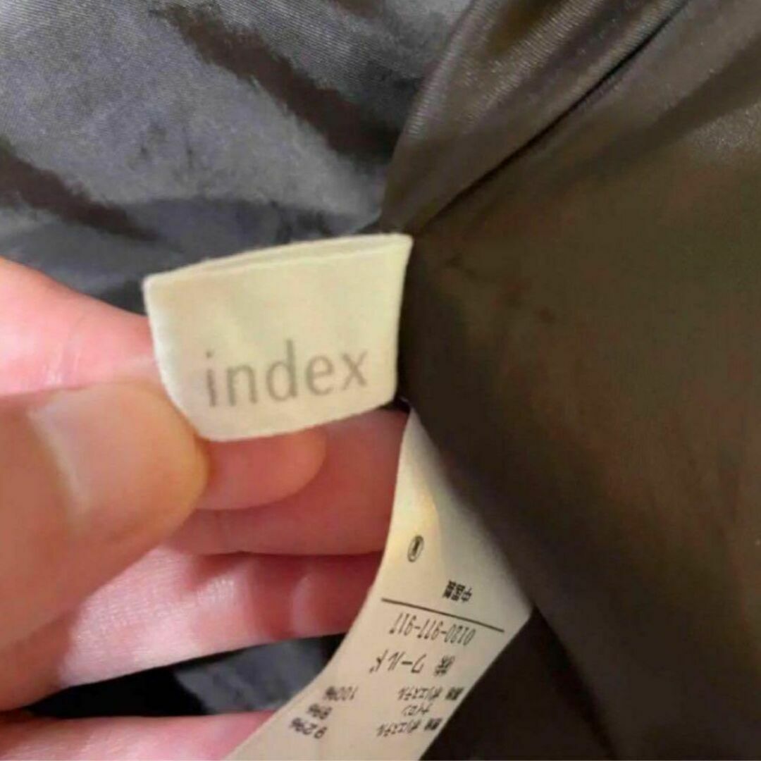 INDEX(インデックス)のindex インデックス　レディース　膝丈スカート　ブラウン系　S レディースのスカート(ひざ丈スカート)の商品写真