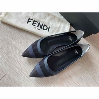 FENDI - FENDI コリブリ メッシュパンプス36