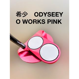 Callaway - 希少　美品 ODYSSEY オデッセイ　パター O WORKS PINK 34 