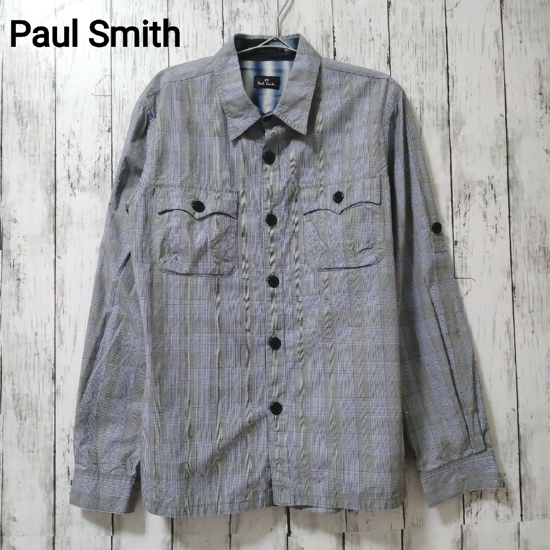 Paul Smith(ポールスミス)のPS Paul Smith　ポールスミス　チェック柄　長袖シャツ　XL メンズのトップス(シャツ)の商品写真