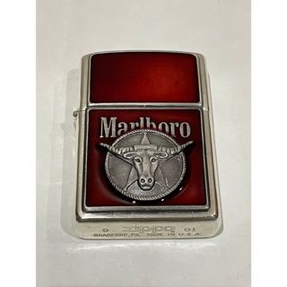 ジッポー(ZIPPO)のzippo Marboro The Red Collection ロングホーン(タバコグッズ)