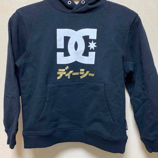 Ｄ.Ｃフード付き黒パーカー男女兼用品〜新品未使用品〜定価６３８０円