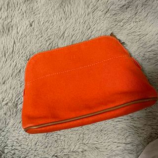 エルメス(Hermes)のエルメス定番ポーチ　ボリードmini mini オレンジ🍊🧡美品♪(ポーチ)