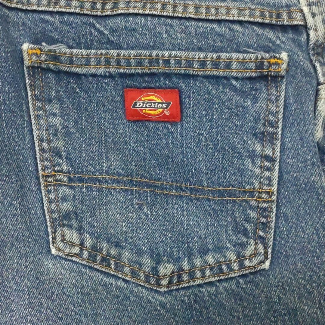 Dickies(ディッキーズ)のディッキーズワイドデニムパンツジーンズUS古着W42L29（958） メンズのパンツ(デニム/ジーンズ)の商品写真