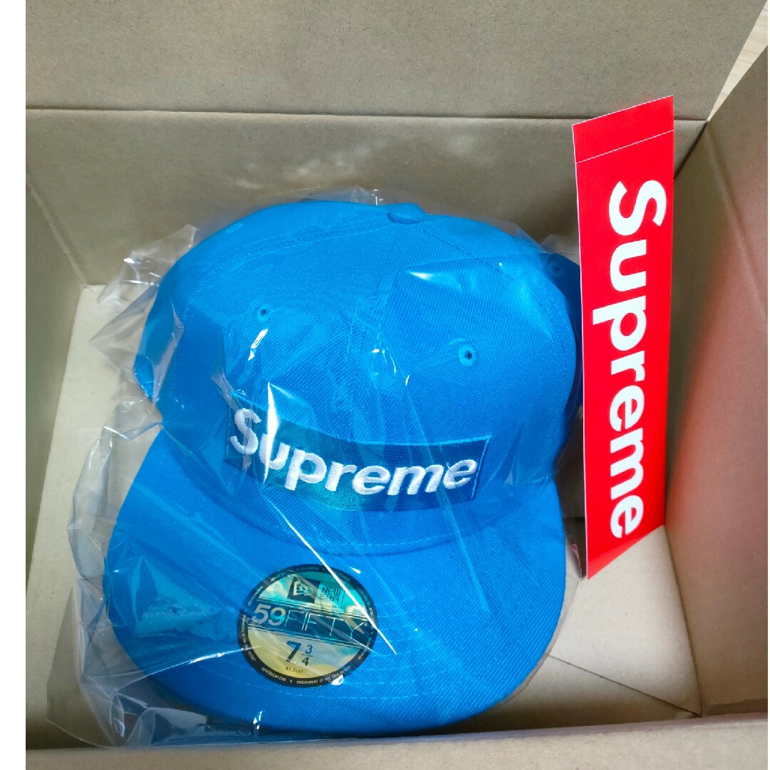 Supreme(シュプリーム)のSupreme Sharpie Box Logo New Era 7 3/4 メンズの帽子(キャップ)の商品写真