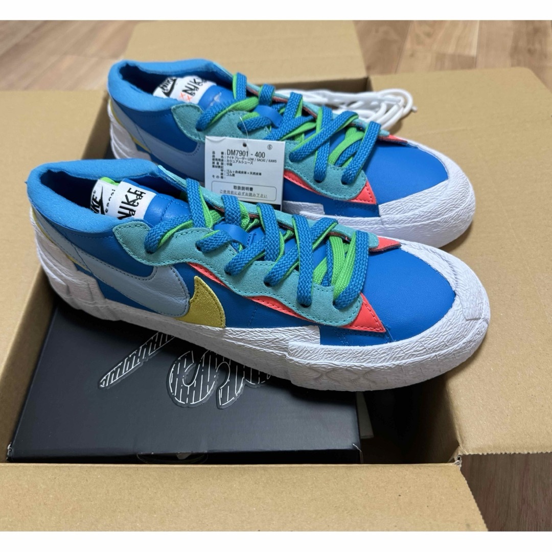 sacai(サカイ)のKAWS × sacai × Nike Blazer Low 26.5cm メンズの靴/シューズ(スニーカー)の商品写真